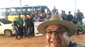 Visita de pequenos produtores de Castanheira a Fazenda Rio Pec em Juara