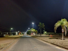 Novo trecho da Av. Castanheira ganha iluminação de LED