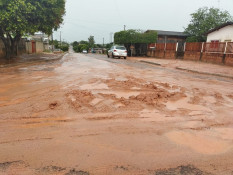 Obras de Esgoto: Chuvas trazem transtornos a moradores