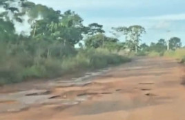 MT 170 e os eternos buracos entre Castanheira e Juína