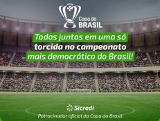 Sicredi apoia futebol nacional com patrocínio à Copa Intelbras do Brasil