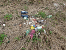 Castanheirenses continuam jogando lixo em vários pontos da cidade