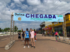 Aniversário de Juína: Castanheirense Marquinhos fica entre os primeiros na Corrida de Rua