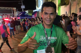 Um Castanheirense sobe no pódio da 1ª Corrida de Rua Noturna Sicredi em Juína