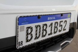 Carros: Placa Modelo Mercosul começa a vigorar nesta sexta