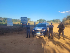 Castanheira: Semana teve mais uma ação de patrulhamento da PM no campo
