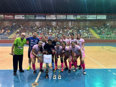 Futsal Feminino: Equipe de Castanheira é Máxi em evento Super de Juína