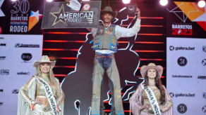 Peão de Mato Grosso do Sul vence rodeio de Barretos