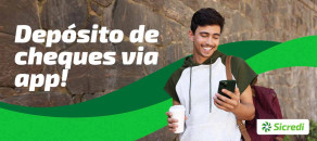 Sicredi lança depósito de cheques via app