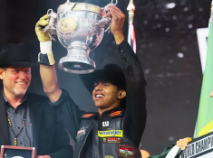 Rodeios: Cássio Dias Barbosa é campeão do PBR nos EUA