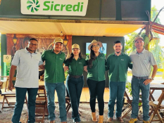 Sicredi Univales promove diretamente a economia local por meio da participação em exposições agrícolas e feiras agropecuárias