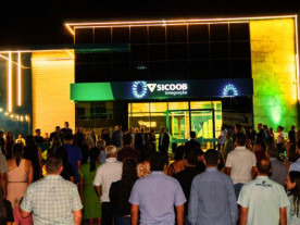 Nova agência do Sicoob é inaugurada em Castanheira