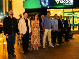 Nova agência do Sicoob é inaugurada em Castanheira